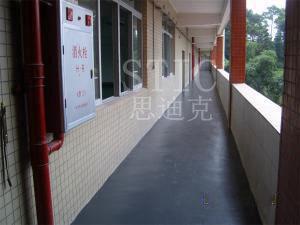 环氧地坪薄涂亚光灰色