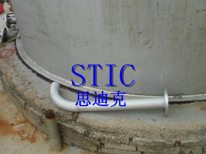 不锈钢管道经酸洗钝化处理后对比-罐体为不锈钢304材质