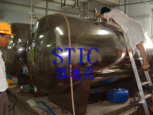 药厂纯水储罐作酸洗钝化处理